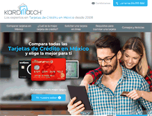 Tablet Screenshot of kardmatch.com.mx